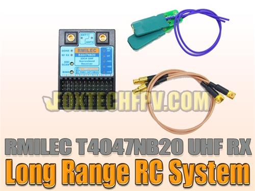 RMILEC R4047NB20 RX Receiver for UHF Long Range RC System